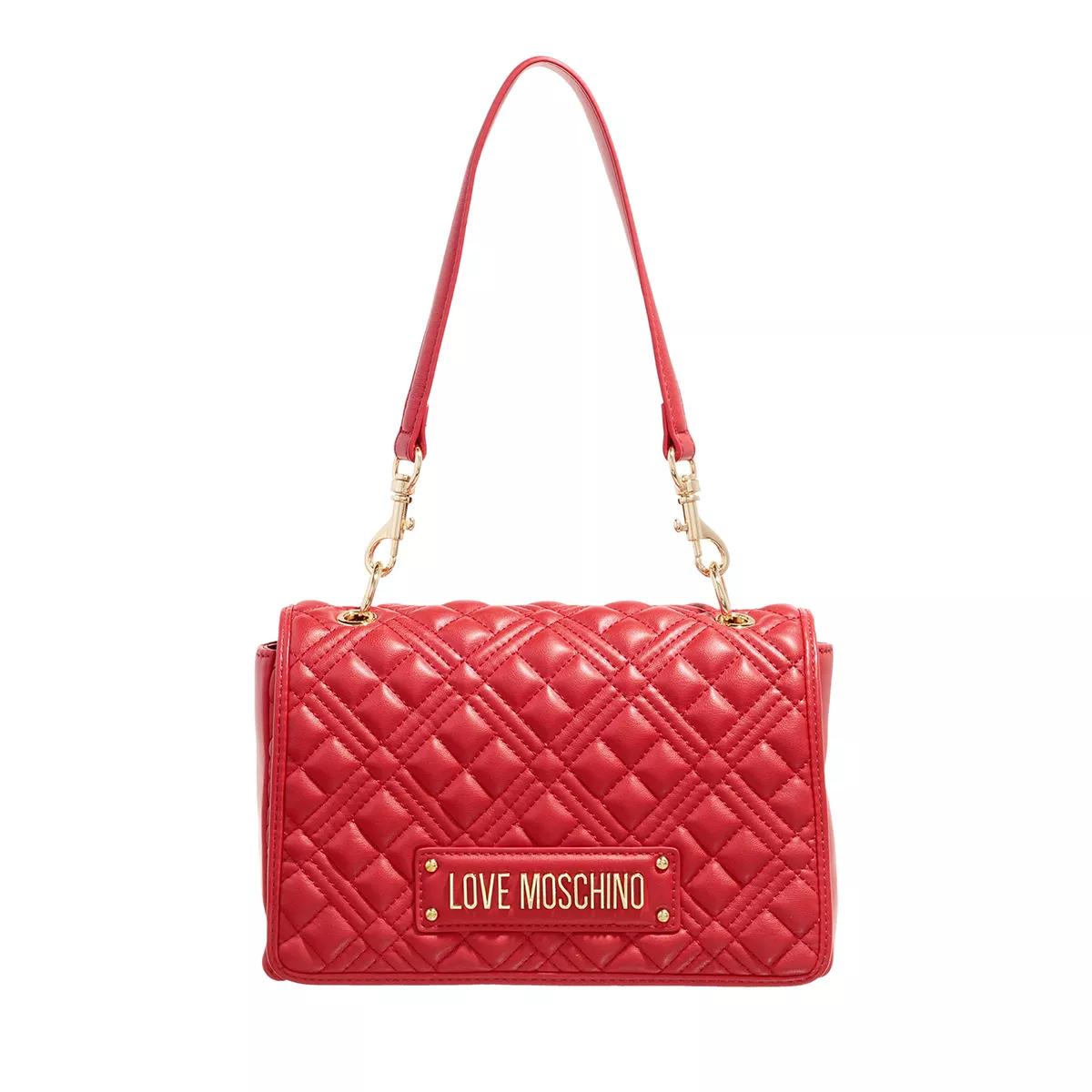 Love Moschino Umhängetasche - Quilted Bag - Gr. unisize - in Rot - für Damen von Love Moschino