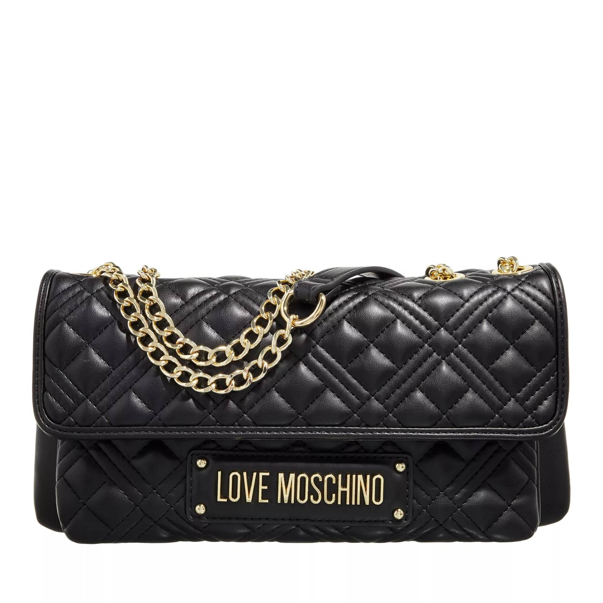 Love Moschino Umhängetasche - Quilted Bag - Gr. unisize - in Schwarz - für Damen von Love Moschino