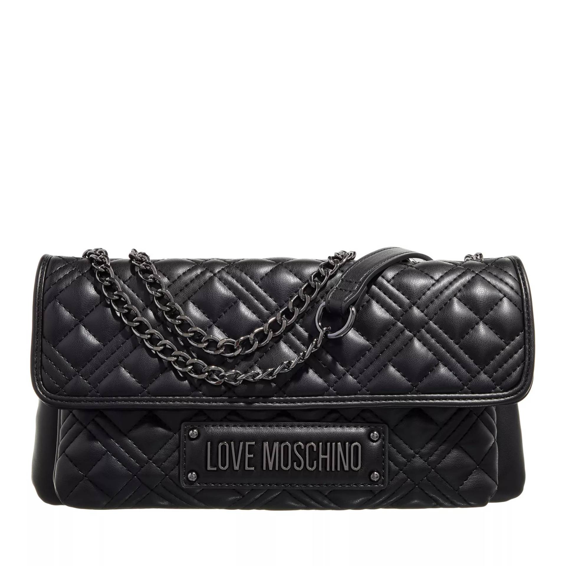 Love Moschino Umhängetasche - Quilted Bag - Gr. unisize - in Schwarz - für Damen von Love Moschino