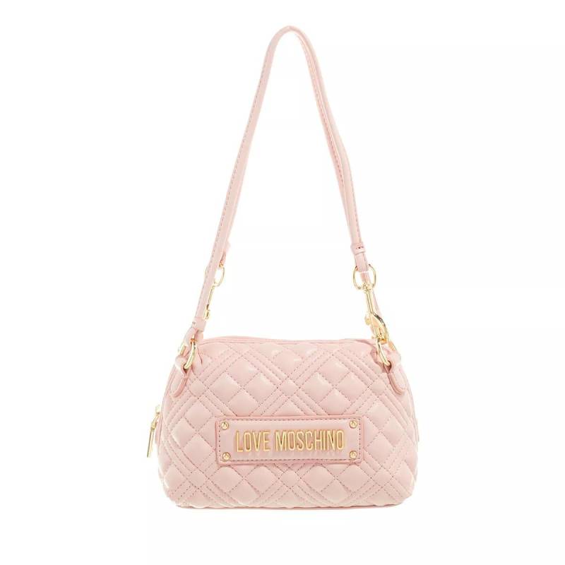 Love Moschino Umhängetasche - Quilted Bag Pony - Gr. unisize - in Rosa - für Damen von Love Moschino