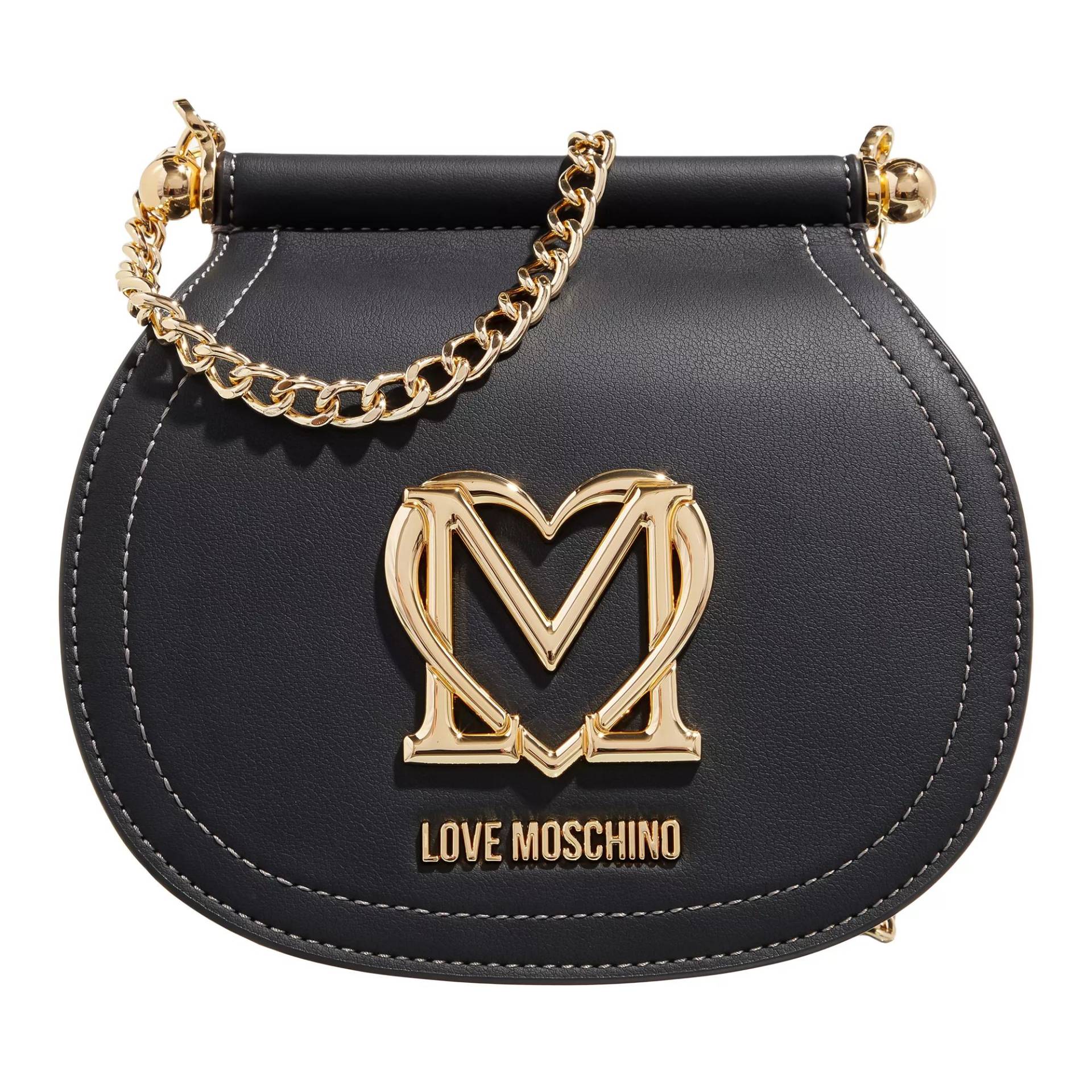 Love Moschino Umhängetasche - Super Gold - Gr. unisize - in Schwarz - für Damen von Love Moschino