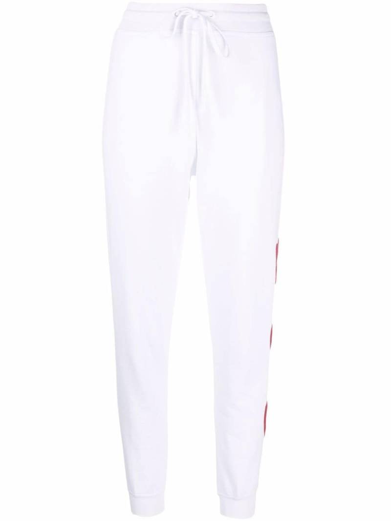 Love Moschino heart-detail track pants - White von Love Moschino