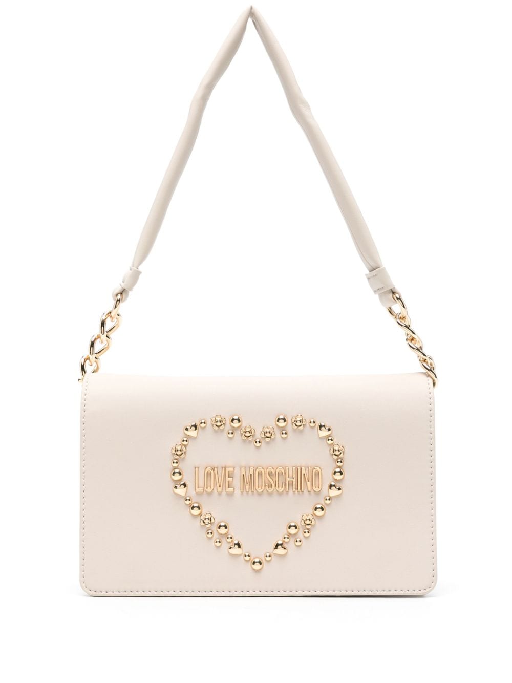 Love Moschino logo-lettering tote bag - Neutrals von Love Moschino