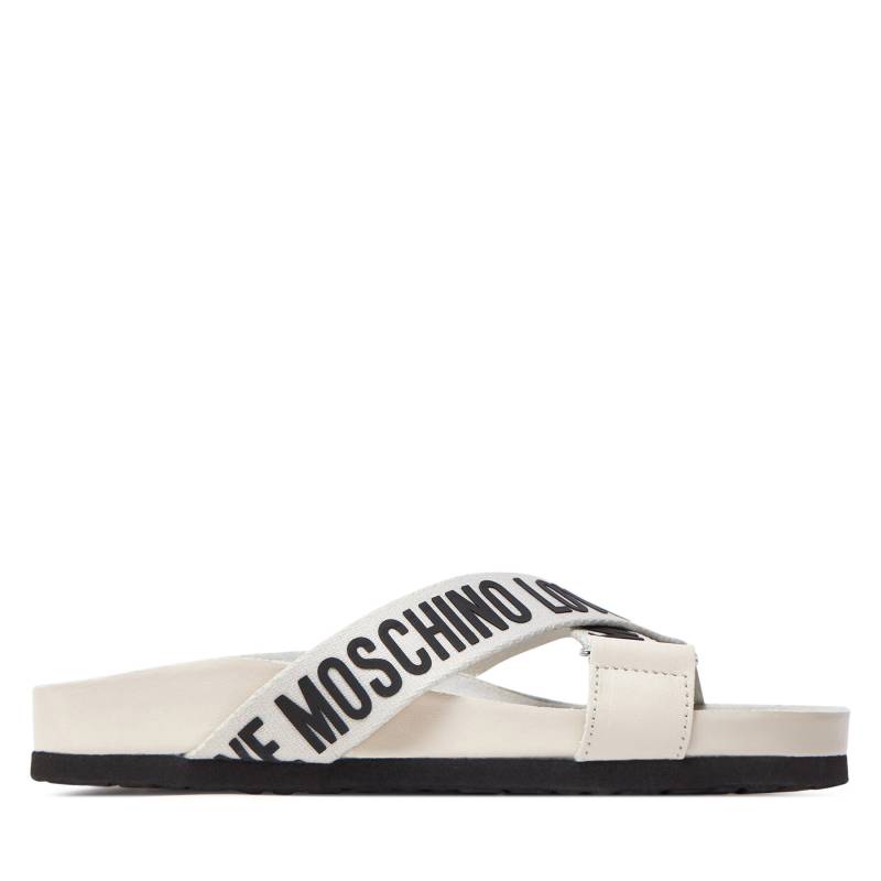 Pantoletten LOVE MOSCHINO JA28263G0IIX110A Latte Nro von Love Moschino