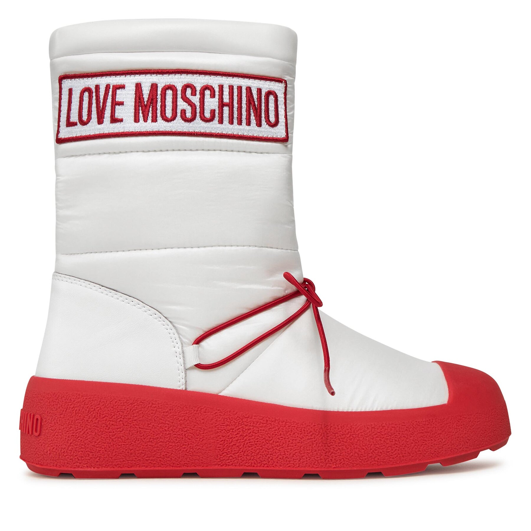 Schneeschuhe LOVE MOSCHINO JA15855H0HIN010B Bian/Rosso von Love Moschino