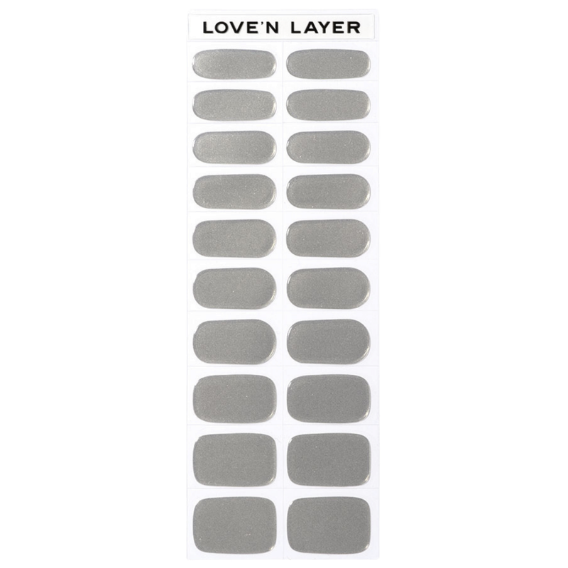 LoveNLayer - Metallic Shiny Steel von LoveNLayer
