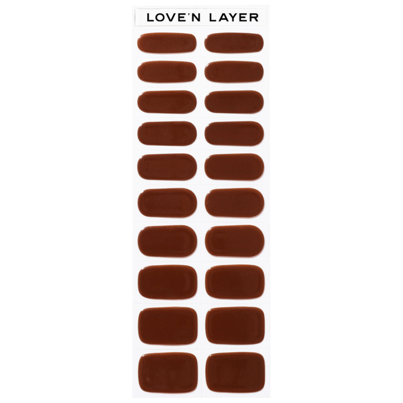 LoveNLayer - Solid Chocolate Brown von LoveNLayer