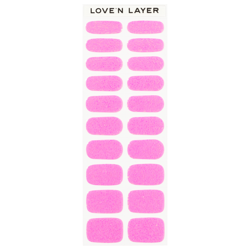 LoveNLayer - Square Sparkle Pink von LoveNLayer