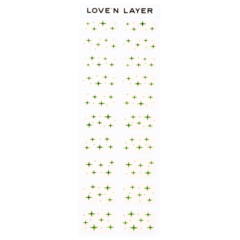 LoveNLayer - Starburst Emerald Green von LoveNLayer