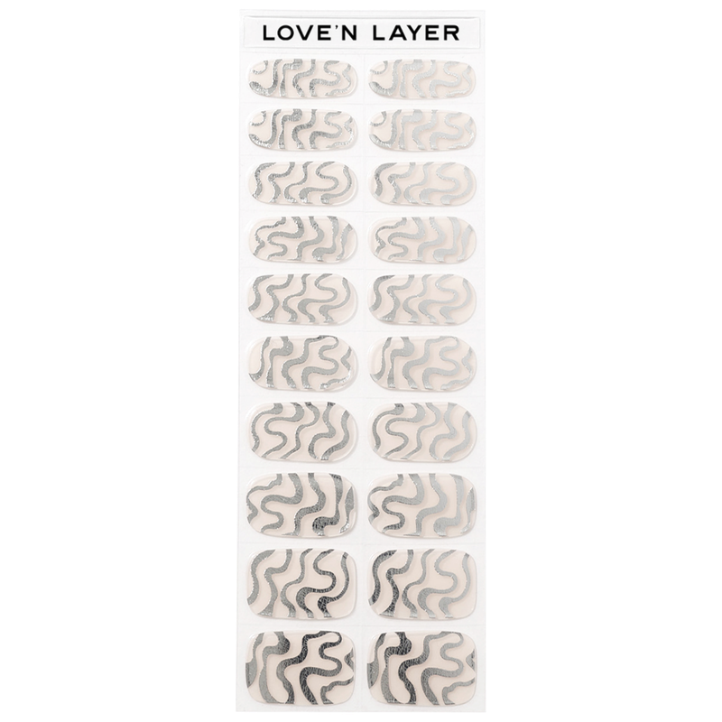 LoveNLayer - Sweet Swirl Shiny Silver von LoveNLayer