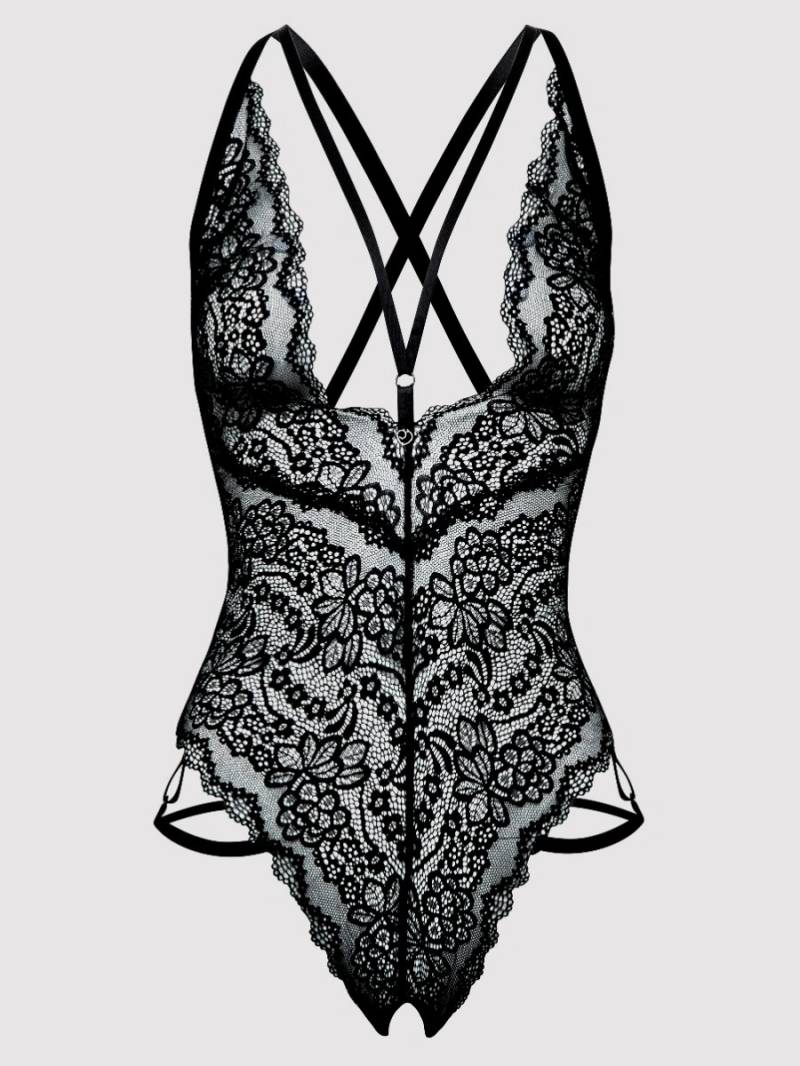Lovehoney-lingerie Late Night Liaison Body, Schwarz - Amorana von Lovehoney Lingerie