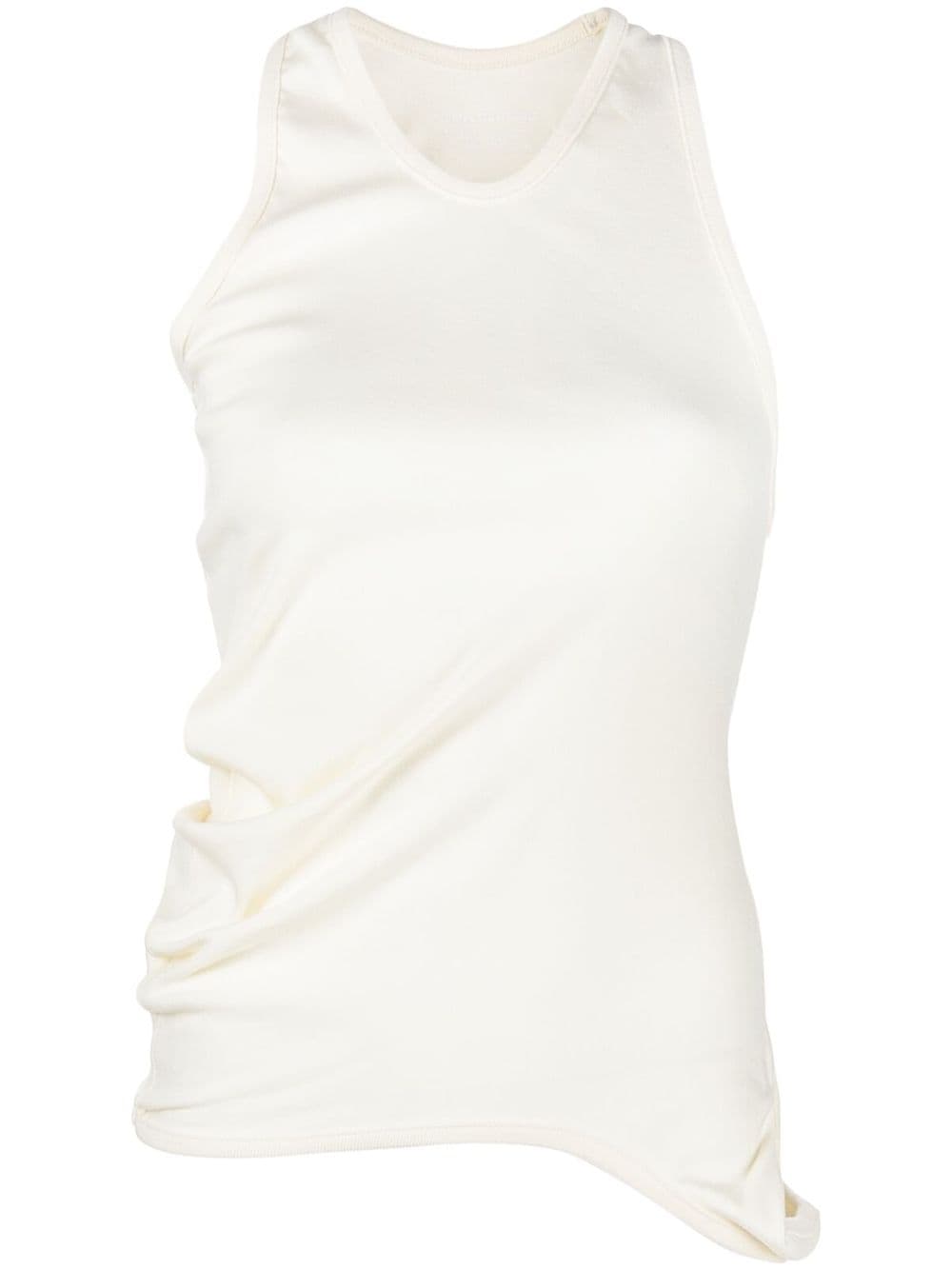 Low Classic Hole Point tank top - Yellow von Low Classic