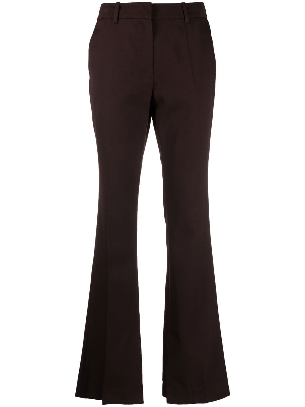 Low Classic flared wool trousers von Low Classic