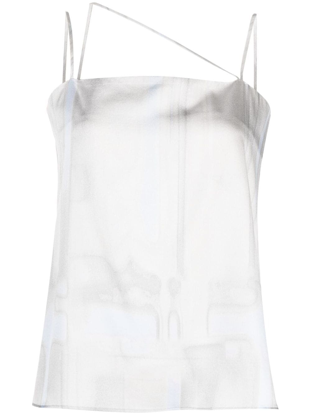 Low Classic crossover straps top - Grey von Low Classic