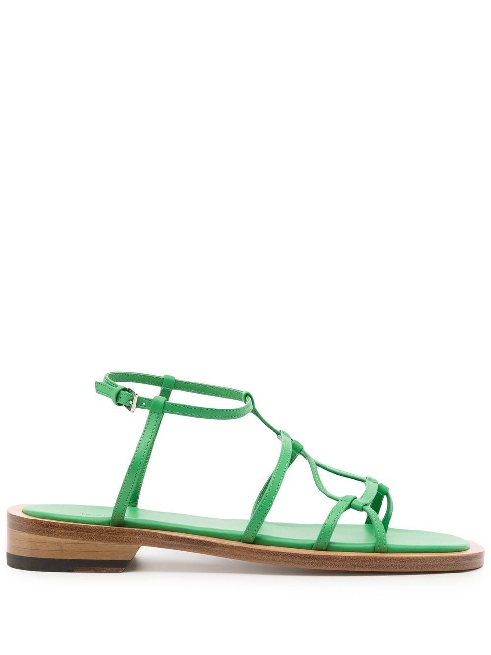 Low Classic open-toe heeled sandals - Green von Low Classic