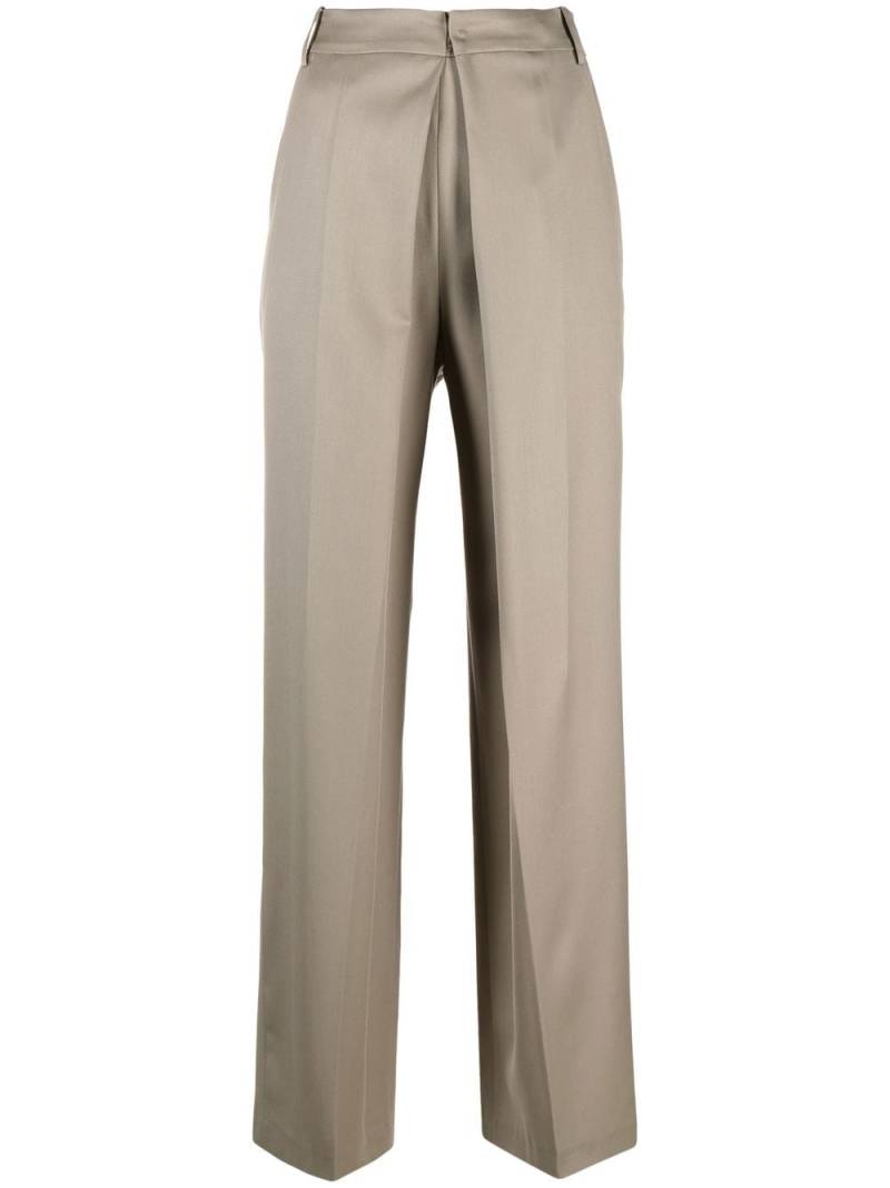 Low Classic pleat-detail tailored trousers - Grey von Low Classic