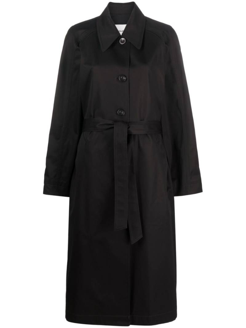 Low Classic single-breasted button-fastening coat - Black von Low Classic