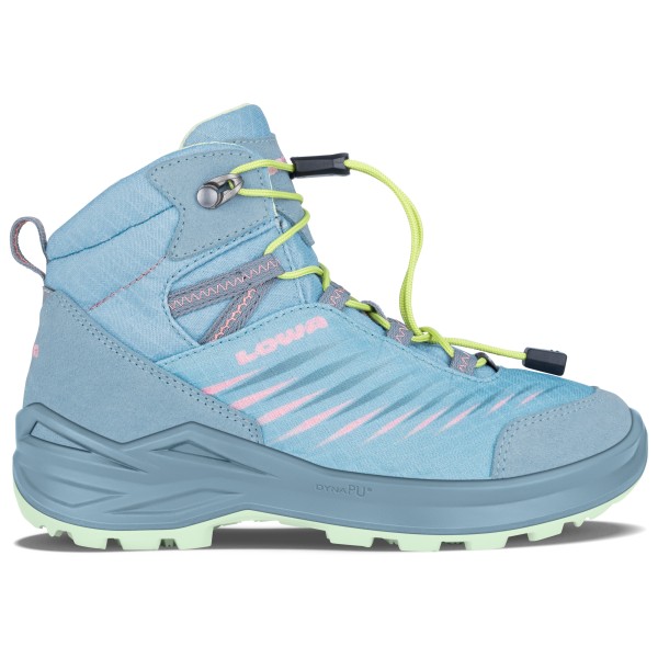 Lowa - Kid's Zirrox II GTX Mid - Wanderschuhe Gr 42 türkis/blau von Lowa