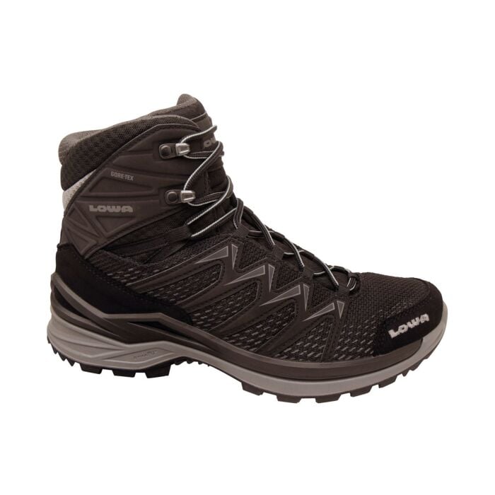 Nordic-Walking- und Wanderschuh Innox Pro Mid Cut GTX für Herren schwarz-grau, 43.5 von Lowa