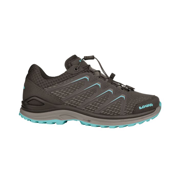 Nordic-Walking- und Wanderschuh Maddox GTX für Damen anthrazit-blau, 41 von Lowa