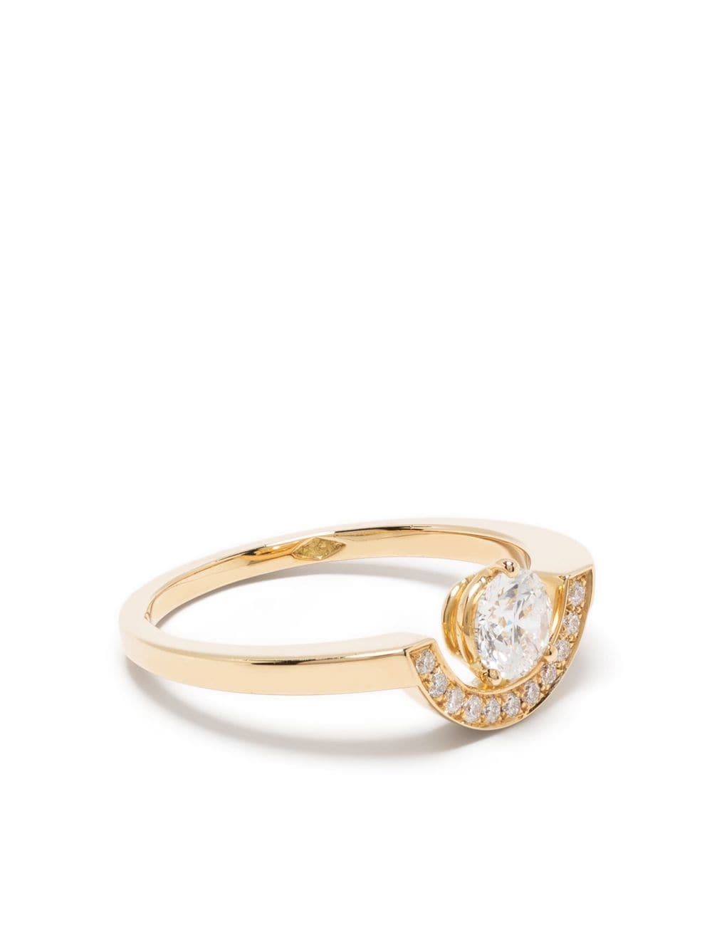 Loyal.e Paris 18kt recycled yellow gold Intrépide diamond ring von Loyal.e Paris