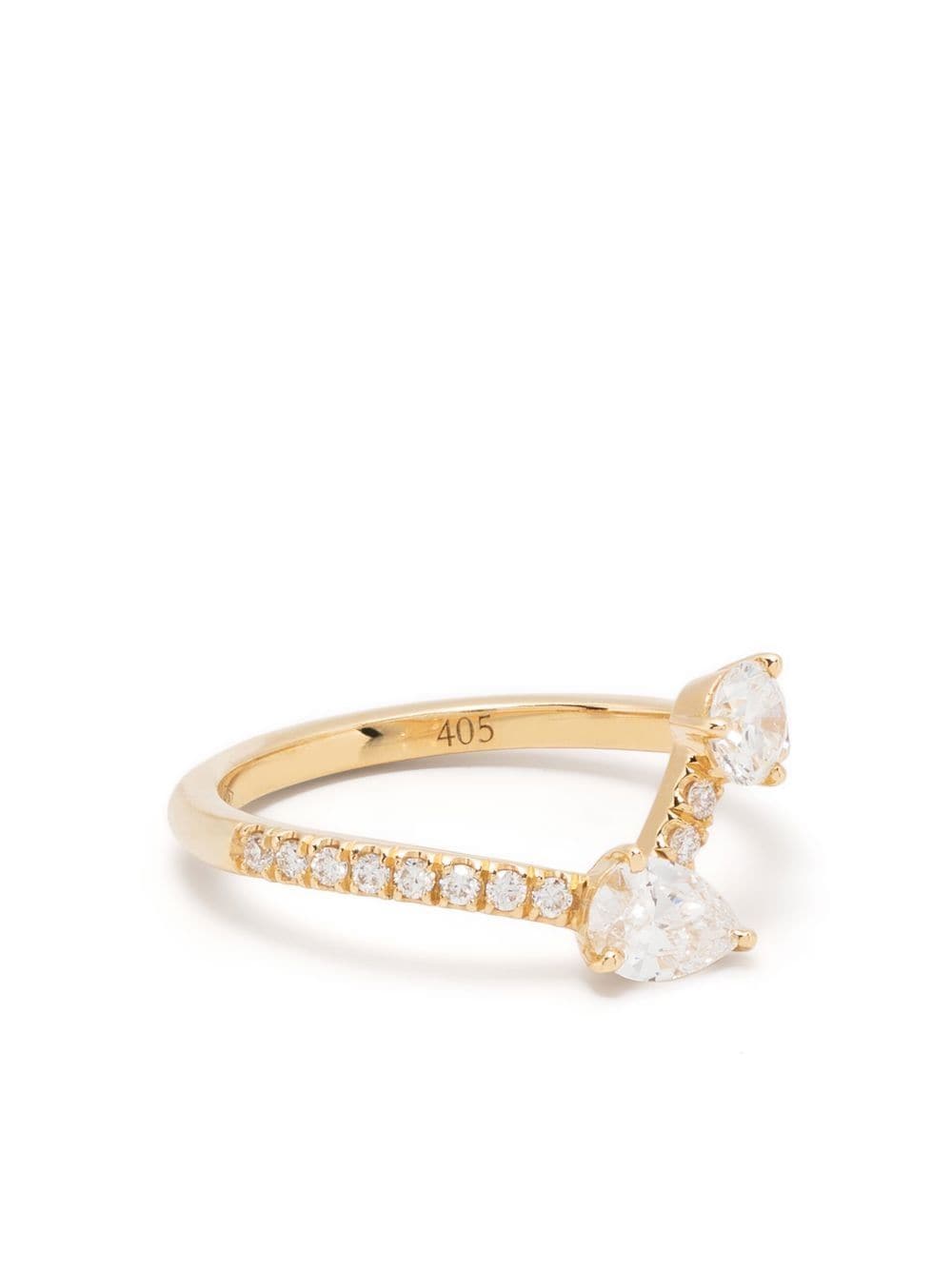 Loyal.e Paris 18kt yellow gold Toi+Moi diamond ring von Loyal.e Paris