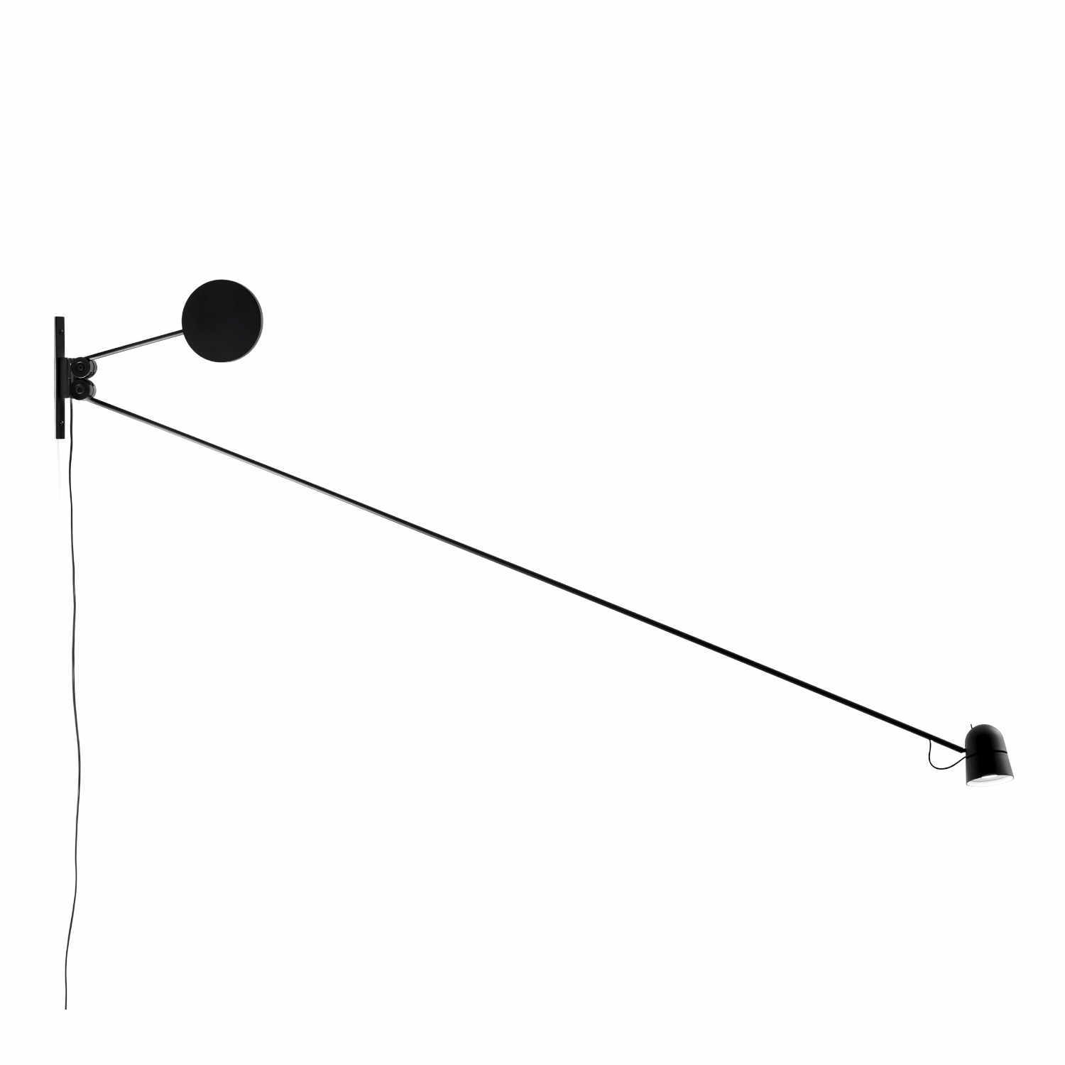 D73 COUNTERBALANCE LED Wandleuchte, Ausführung red