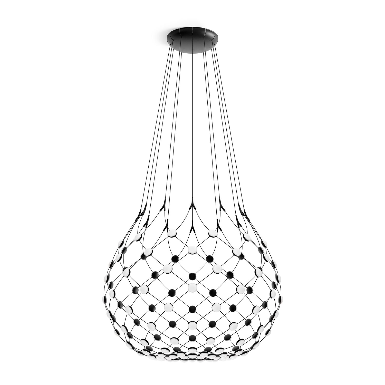 D86 MESH LED Pendelleuchte, Grösse d. 100 cm von Luceplan