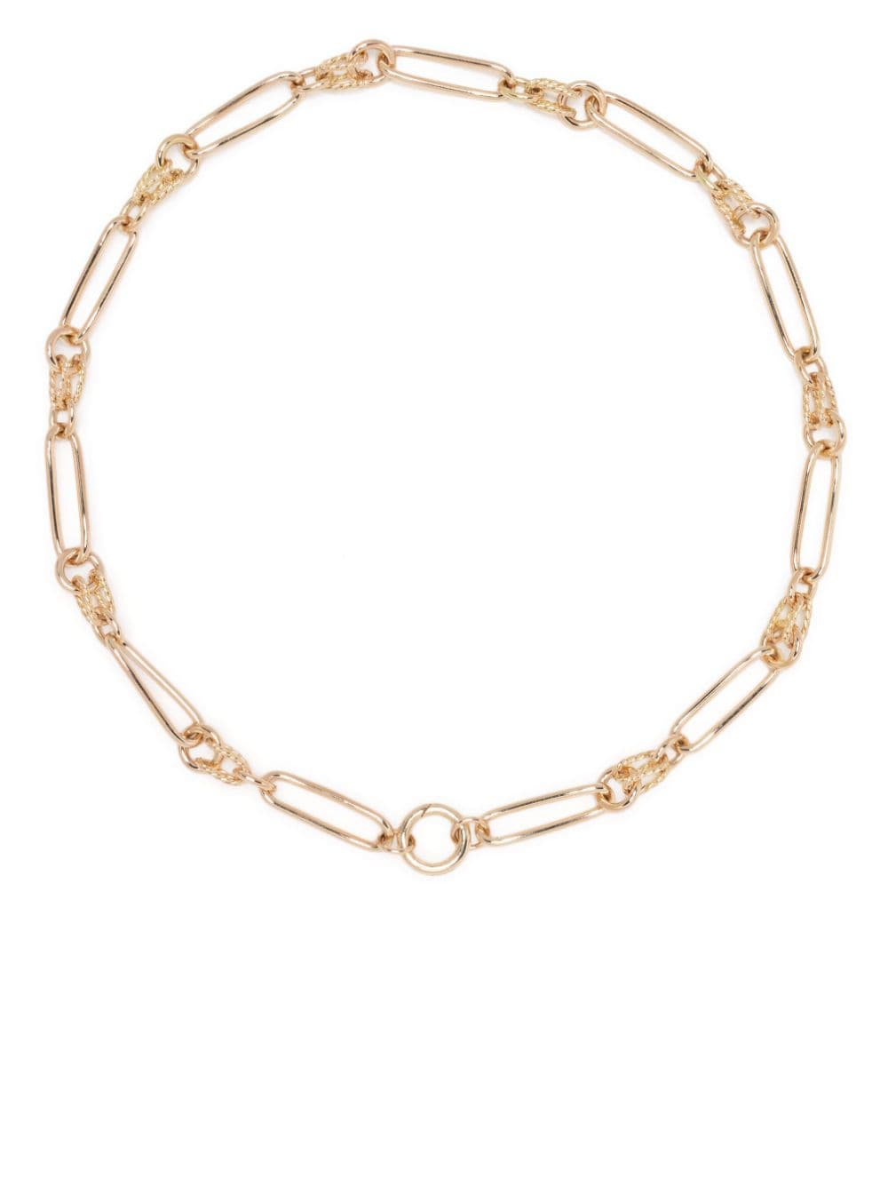 Lucy Delius Jewellery 14kt yellow gold Twisted Link necklace von Lucy Delius Jewellery