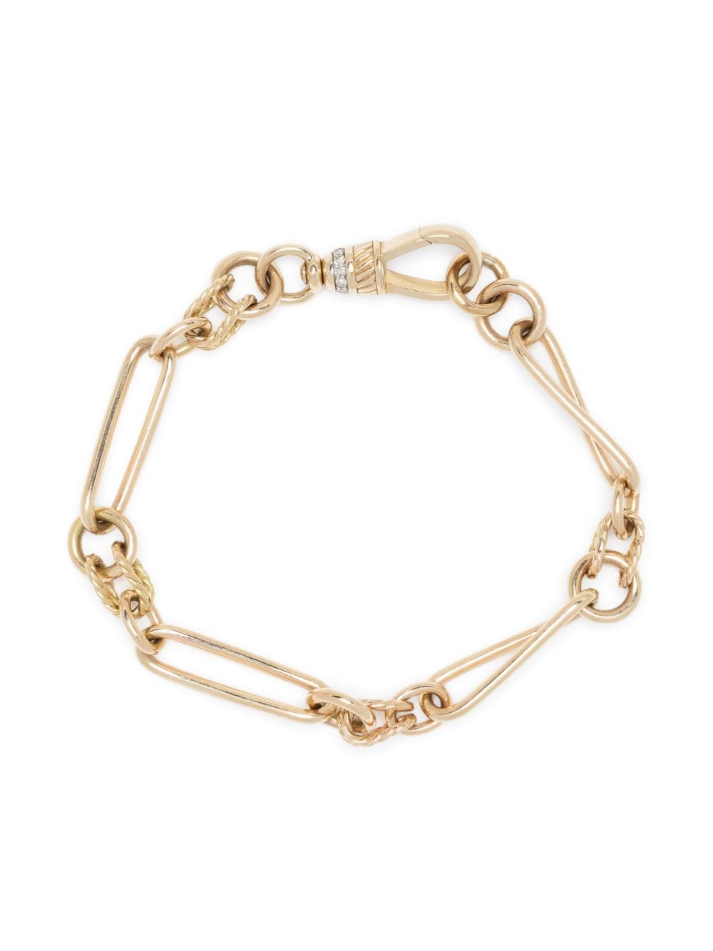 Lucy Delius Jewellery 14kt yellow gold Twisted bracelet von Lucy Delius Jewellery