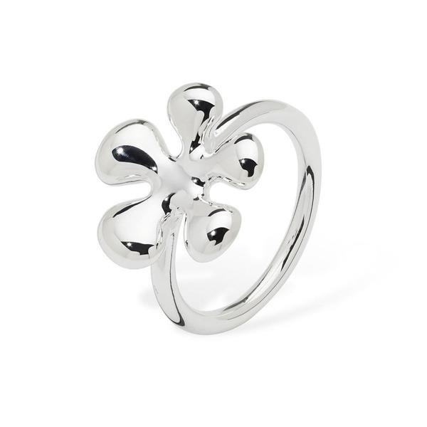 Erhöhter Spritzring Damen Silber 61 von Lucy Quartermaine