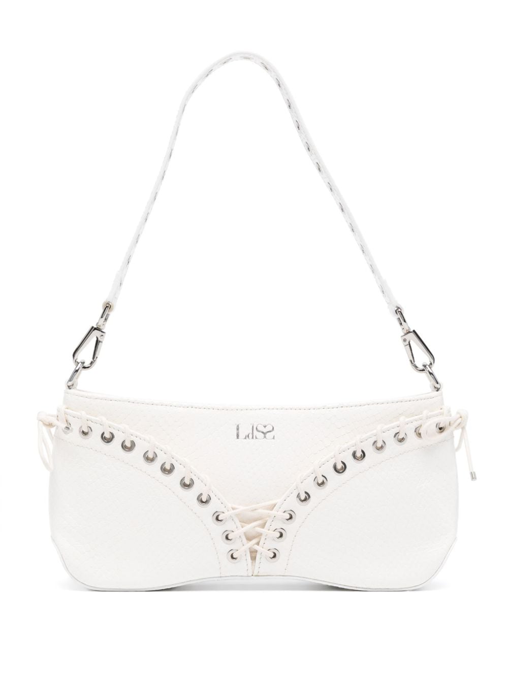 Ludovic de Saint Sernin Cleavage snakeskin-effect shoulder bag - Neutrals von Ludovic de Saint Sernin