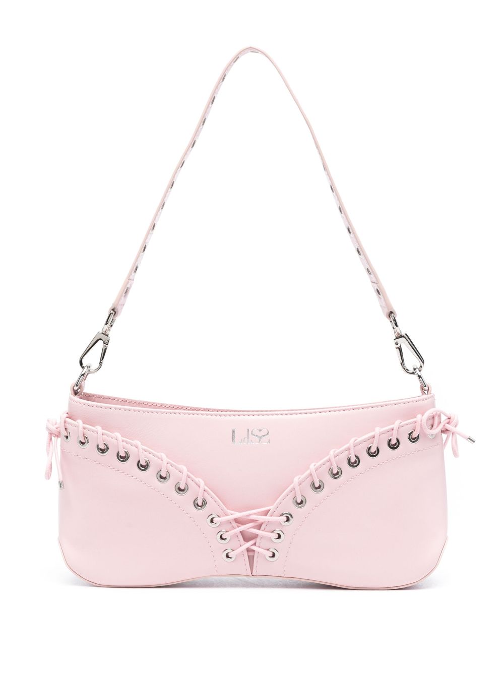 Ludovic de Saint Sernin The Cleavage Bag leather shoulder bag - Pink von Ludovic de Saint Sernin