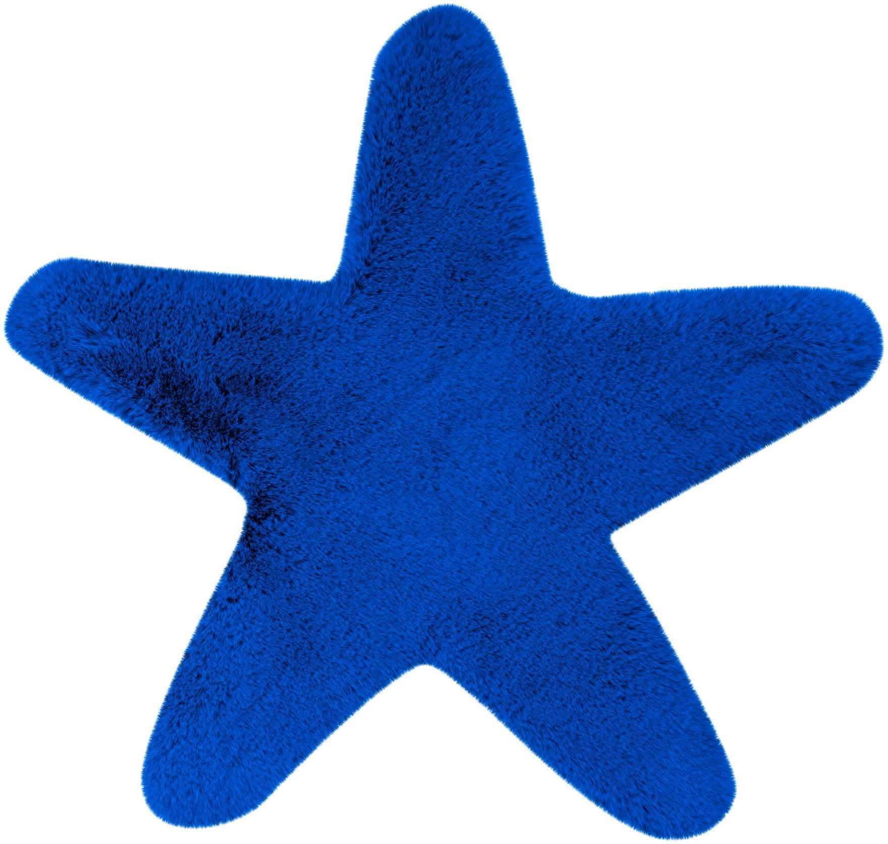 Lüttenhütt Kinderteppich »Stern«, Motivform von Lüttenhütt