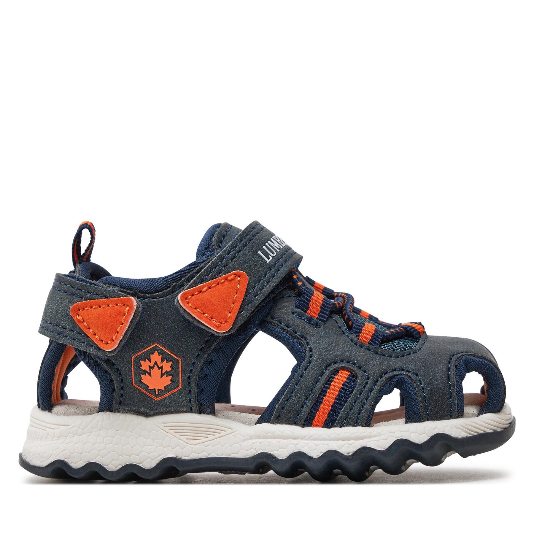 Sandalen Lumberjack SBB3706-005-M69 M Navy Blue/Orange M0186 von Lumberjack