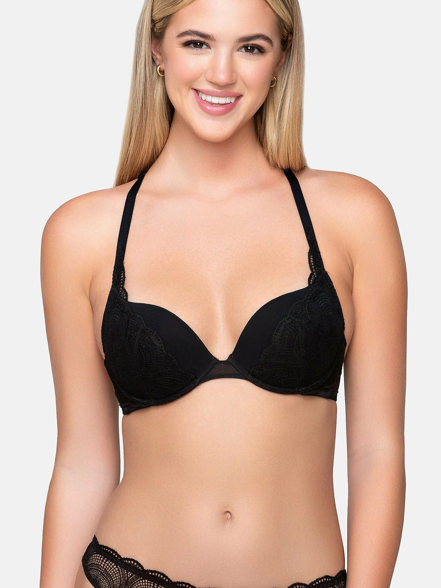 Push-up-bh Pearl Damen Schwarz B/70 von Luna