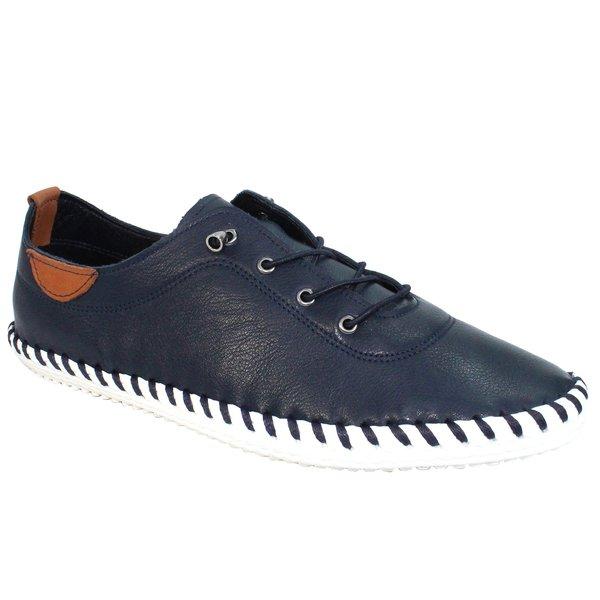 Leinenschuhe St Ives Damen Marine 38 von Lunar