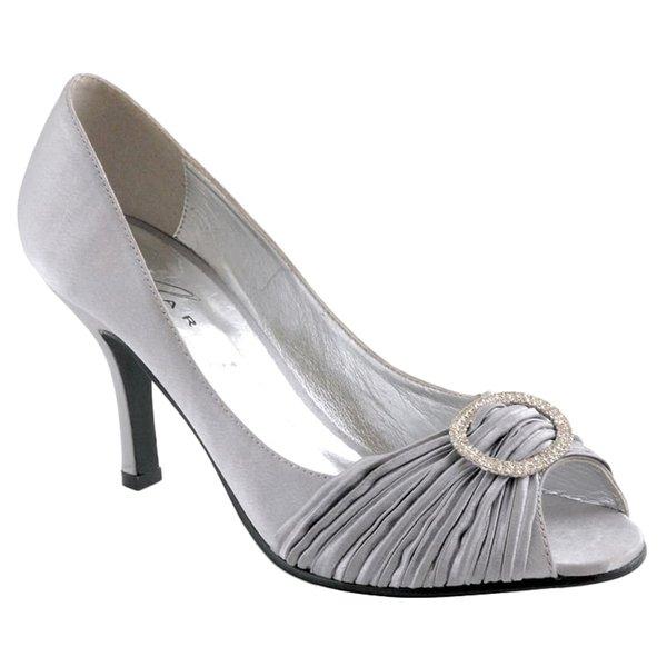 Pumps Sienna, Strassbesatz Damen Grau 38 von Lunar