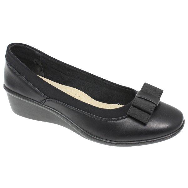 Pumps Deacon, Leder Damen Schwarz 41 von Lunar