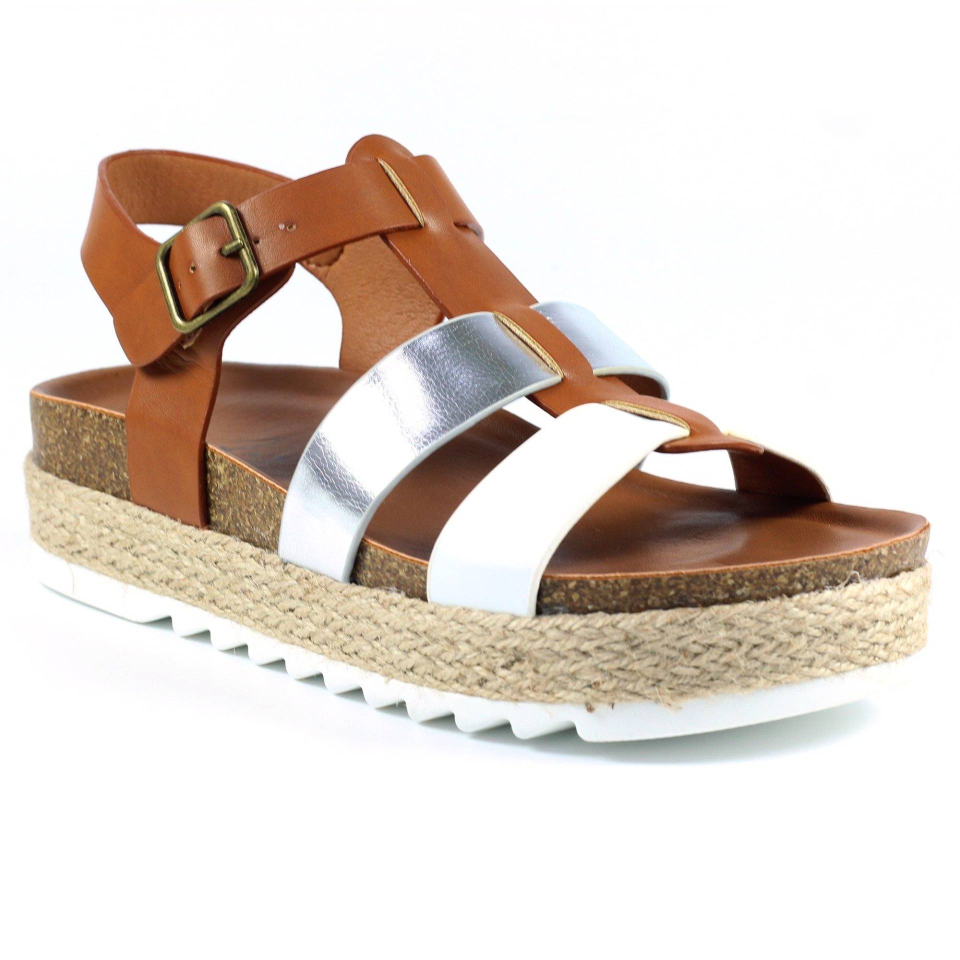 Sandalen Rage Damen Tan 36 von Lunar