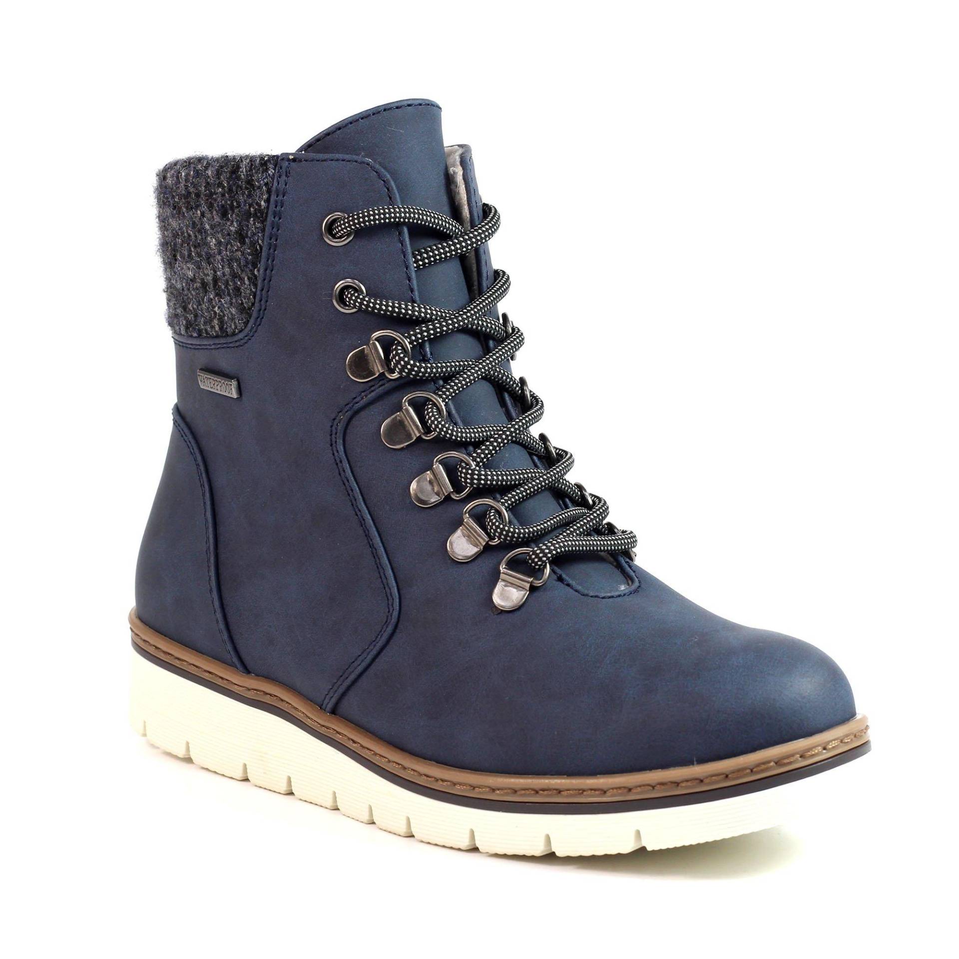 Winterstiefel Wolfsburg Damen Blau 41 von Lunar