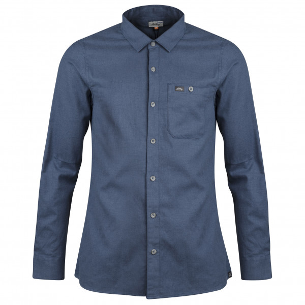 Lundhags - Ekren Solid L/S Shirt - Hemd Gr S blau von Lundhags