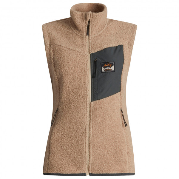 Lundhags - Women's Flok Wool Pile Vest - Wollgilet Gr L;M;S;XL;XS beige;braun von Lundhags