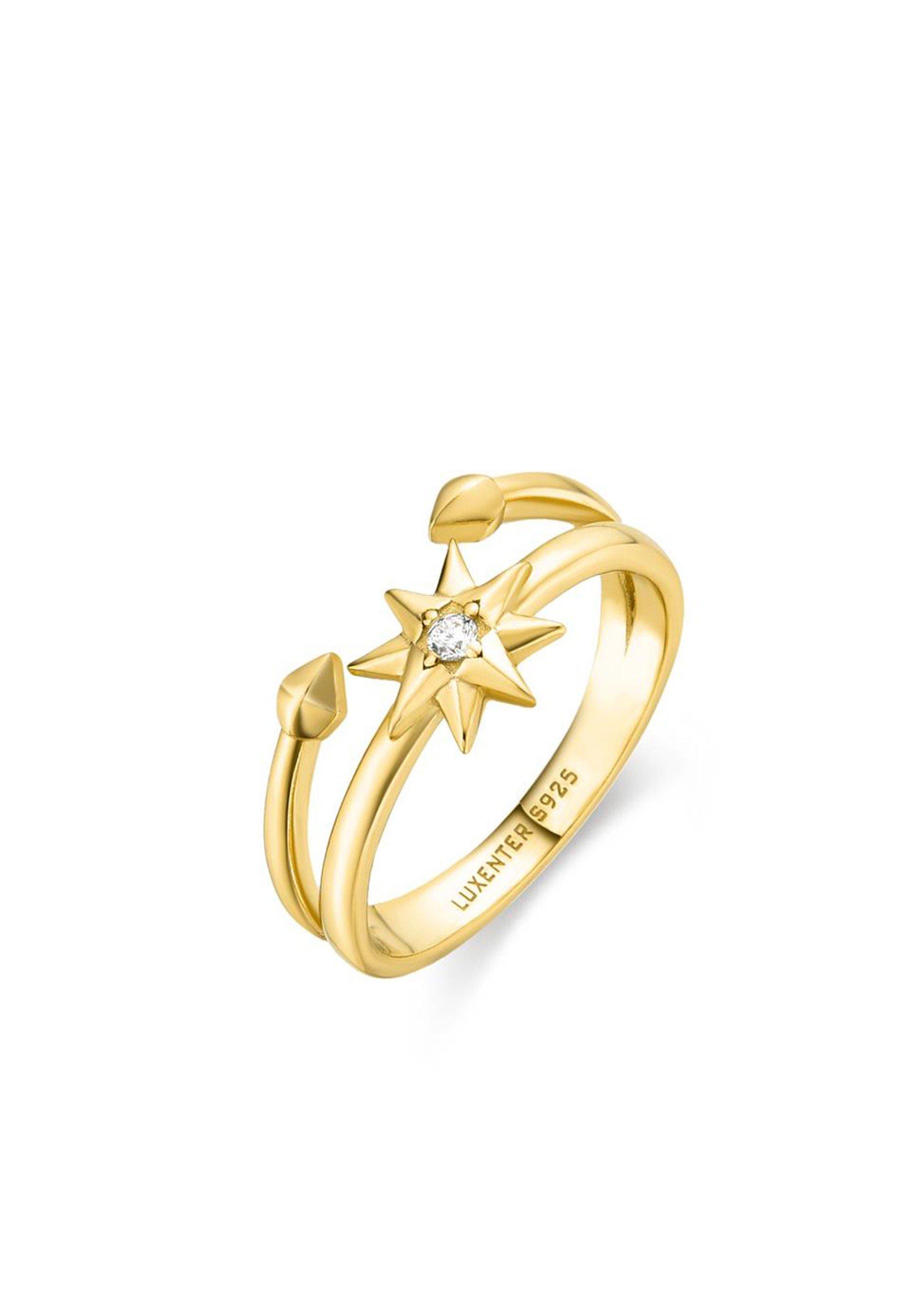 Ring Xenuh Damen Gold 17mm von Luxenter