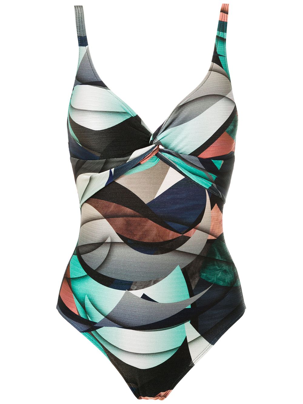 Lygia & Nanny Adriana printed swimsuit - Blue von Lygia & Nanny