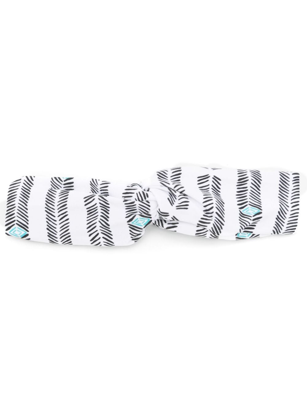 Lygia & Nanny Bethânia abstract-print headband - White von Lygia & Nanny