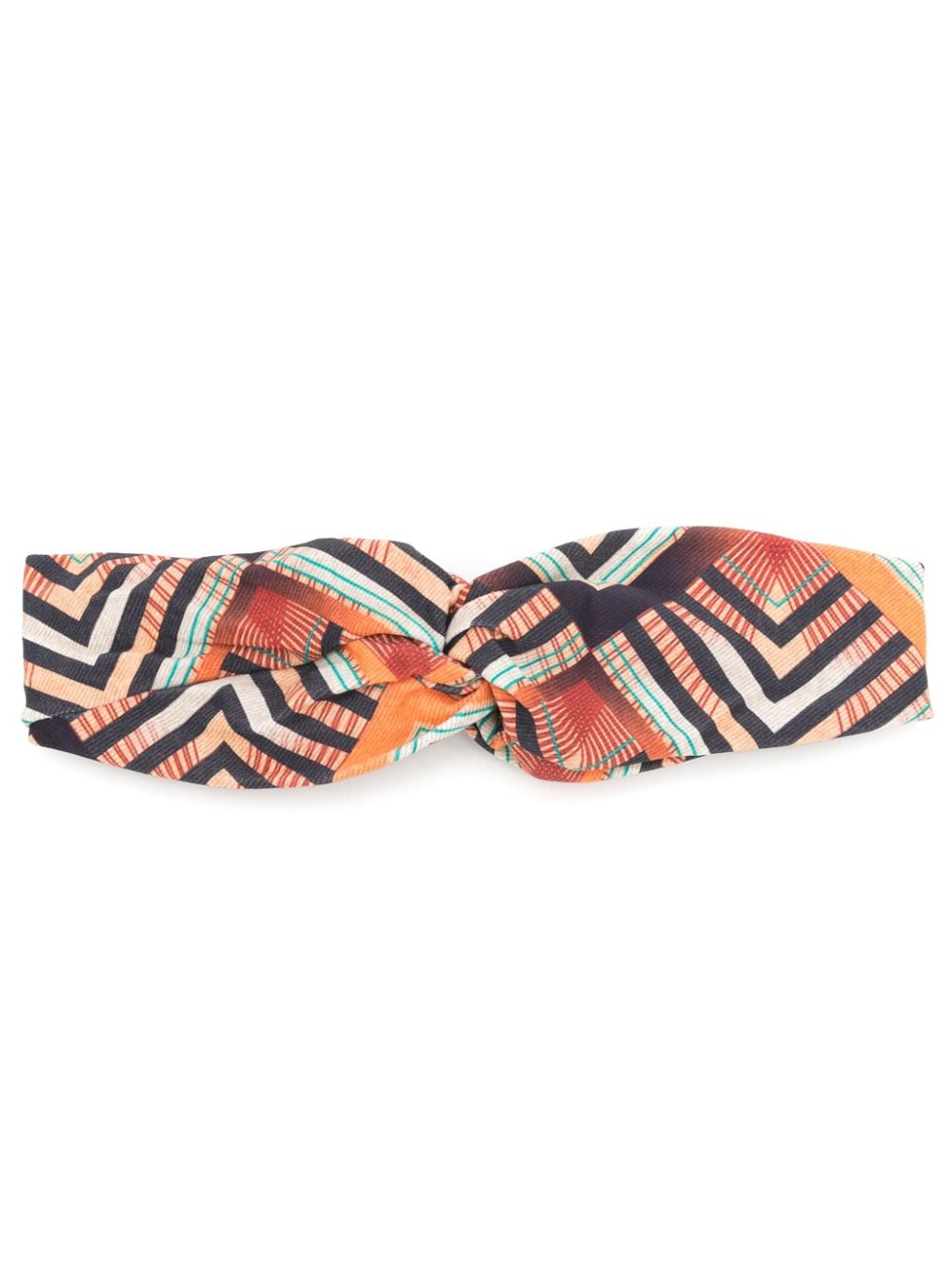 Lygia & Nanny Bethânia geometric-print headband - Multicolour von Lygia & Nanny