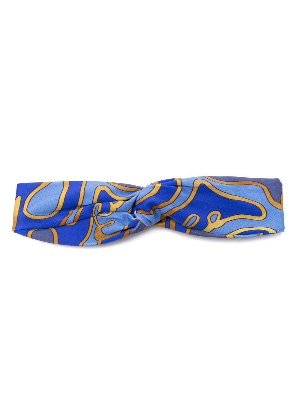 Lygia & Nanny Bethania twist headband - Blue von Lygia & Nanny