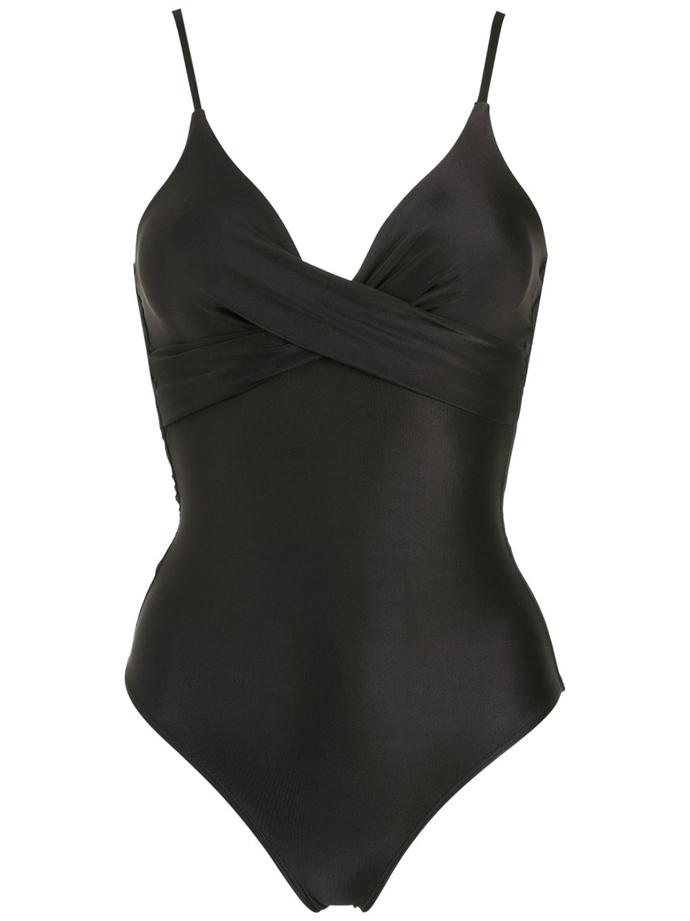 Lygia & Nanny Bianca wrap swimsuit - Black von Lygia & Nanny