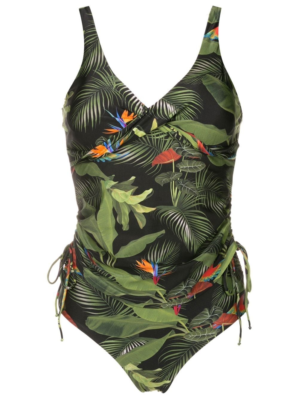 Lygia & Nanny Bruma botanical-print tankini - Green von Lygia & Nanny